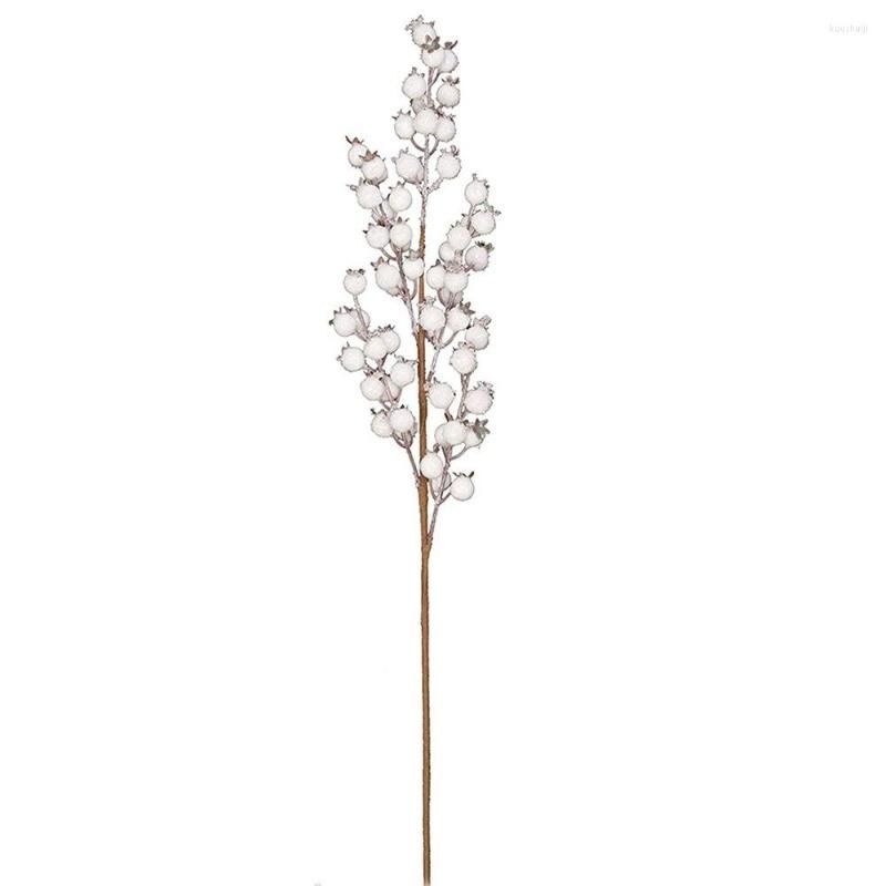 Artificial White Berries Stems Christmas Decor & DIY Crafts From Koushuiji,  $13.6